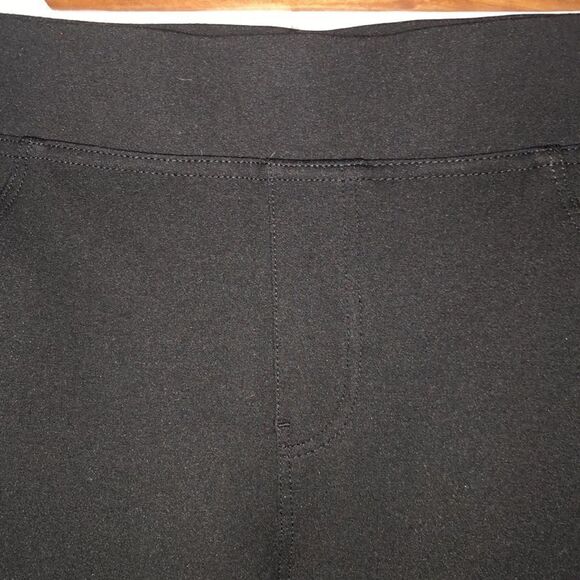 DKNY L Mid Rise Pull On Slim Ponte Dress Pants - Picture 6 of 13